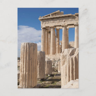 Monuments   Parthenon Acropolis Athens Greece Postcard