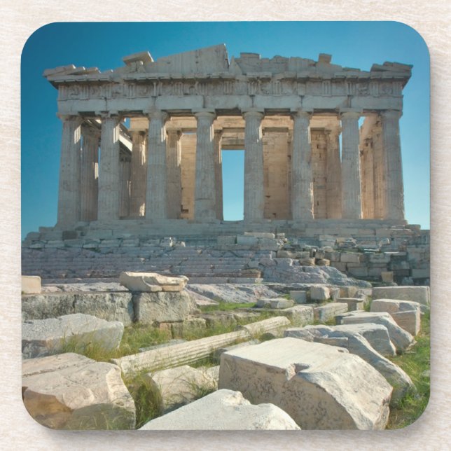 Monuments | Parthenon Athens, Greece Coaster (Front)