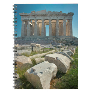 Monuments Parthenon Athens, Greece Notebook
