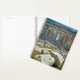 Monuments Parthenon Athens, Greece Planner