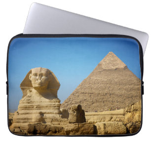 Monuments Sphinx & Pyramid of Egypt Laptop Sleeve