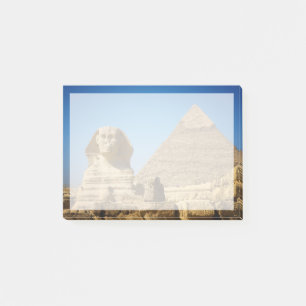 Monuments   Sphinx & Pyramid of Egypt Post-it Notes