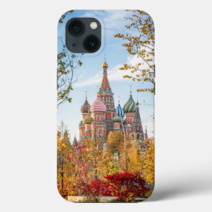 Monuments St. Basil's Cathedral Moscow iPhone 13 Case