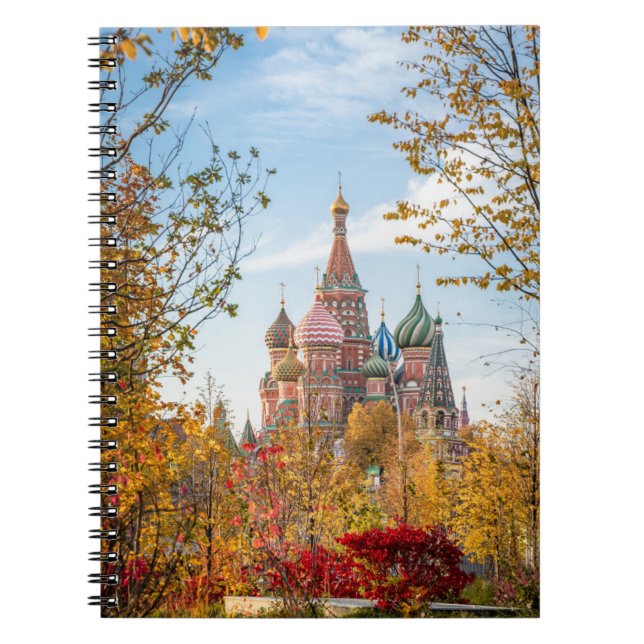 Monuments | St. Basil's Cathedral Moscow Notebook (Front)