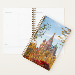 Monuments St. Basil's Cathedral Moscow Planner