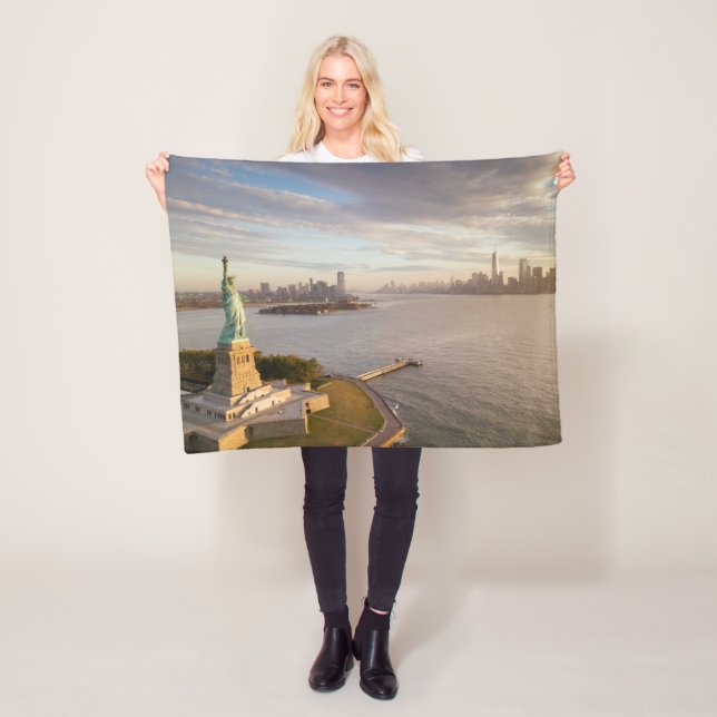 Monuments | Statue of Liberty Fleece Blanket (In Situ)
