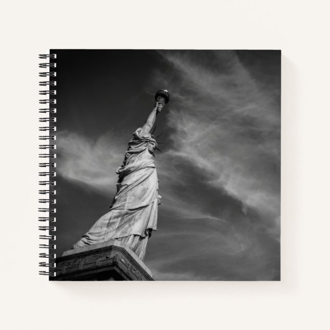 Monuments | Statue of Liberty Manhattan NYC Notebook (Front)