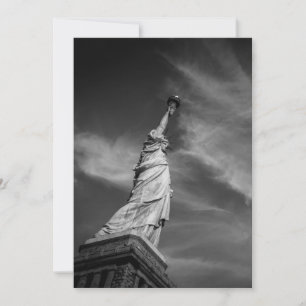 Monuments Statue of Liberty Manhattan NYC Thank You Card