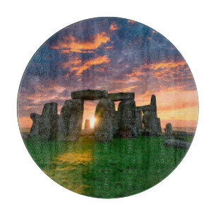 Monuments   Stonhenge, England Cutting Board