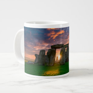 Monuments   Stonhenge, England Large Coffee Mug
