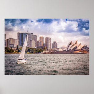 Monuments Sydney Opera House Poster
