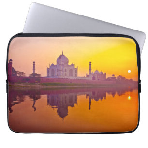 Monuments   Taj Mahal at Sunset Laptop Sleeve