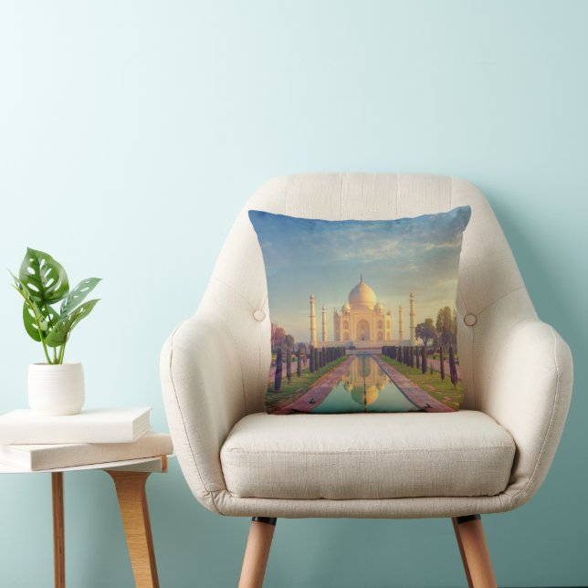 Monuments | Taj Mahal Colours Cushion (Chair)