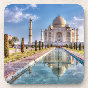 Monuments Taj Mahal Sunrise Coaster