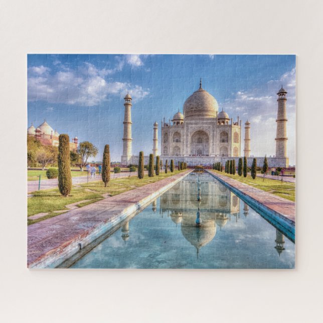 Monuments | Taj Mahal Sunrise Jigsaw Puzzle (Horizontal)