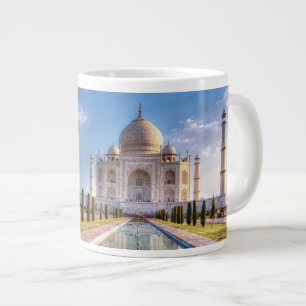 Monuments   Taj Mahal Sunrise Large Coffee Mug