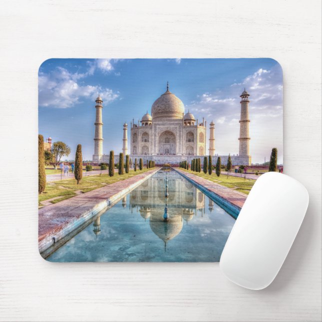 Monuments | Taj Mahal Sunrise Mouse Pad (With Mouse)