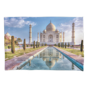 Monuments Taj Mahal Sunrise Pillowcase