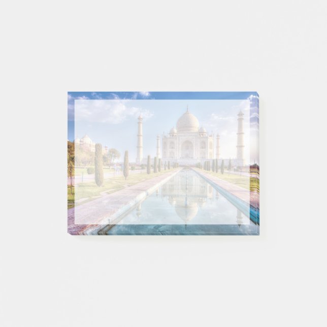 Monuments | Taj Mahal Sunrise Post-it Notes (Front)