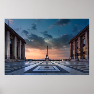 Monuments   The Eiffel Tower Poster
