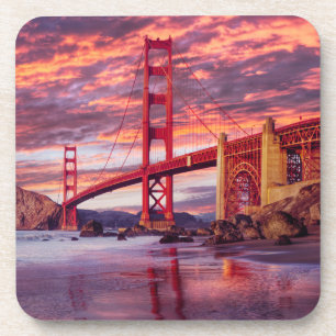 Monuments The Golden Gate San Francisco, CA Coaster