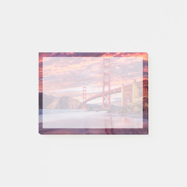 Monuments | The Golden Gate San Francisco, CA Post-it Notes (Front)