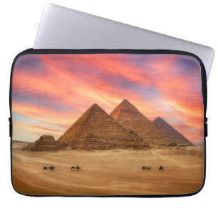 Monuments   The Great Pyramids Laptop Sleeve