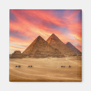Monuments   The Great Pyramids Magnet