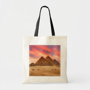 Monuments The Great Pyramids Tote Bag