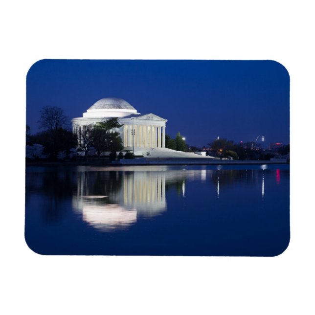 Monuments | The Jefferson Memorial Magnet (Horizontal)