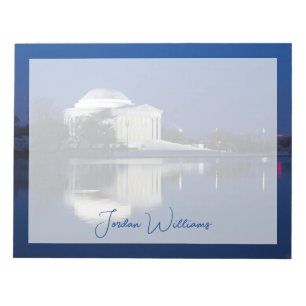 Monuments The Jefferson Memorial Notepad