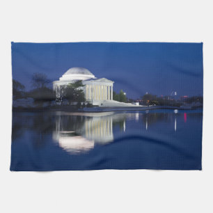 Monuments The Jefferson Memorial Tea Towel