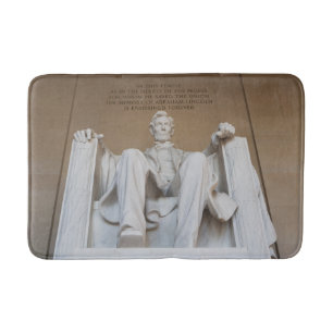Monuments The Lincoln Memorial Bath Mat