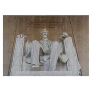 Monuments The Lincoln Memorial Cutting Board