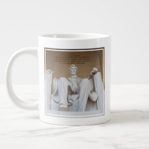 Monuments The Lincoln Memorial Large Coffee Mug