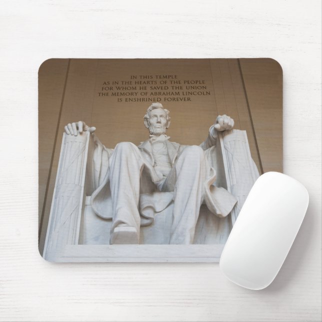Monuments | The Lincoln Memorial Mouse Pad (With Mouse)