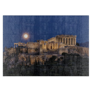 Monuments The Parthenon Athens, Greece Cutting Board
