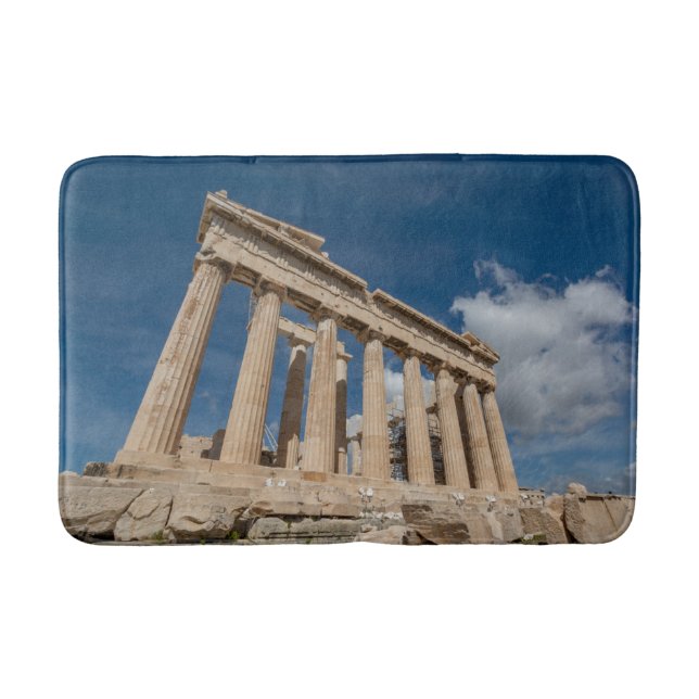 Monuments | The Parthenon, Greece Bath Mat (Front)
