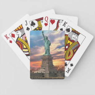 Monuments   The Statue of Liberty Playing Cards