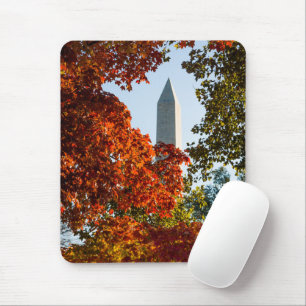 Monuments Washington Monument in Autumn Mouse Pad
