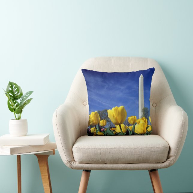 Monuments | Washington Monument in Spring Cushion (Chair)