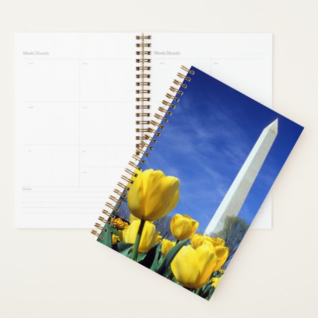 Monuments | Washington Monument in Spring Planner (Display)