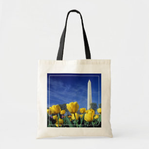Monuments   Washington Monument in Spring Tote Bag
