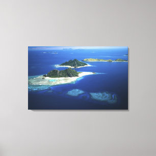 Monuriki, Monu and Yanuya Islands, Mamanuca Canvas Print