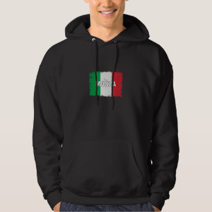 Monza Italy City With Italian Flag Hoodie