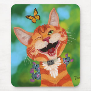 Monzo and Friends Mouse Pad