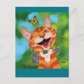 Monzo and Friends Postcard