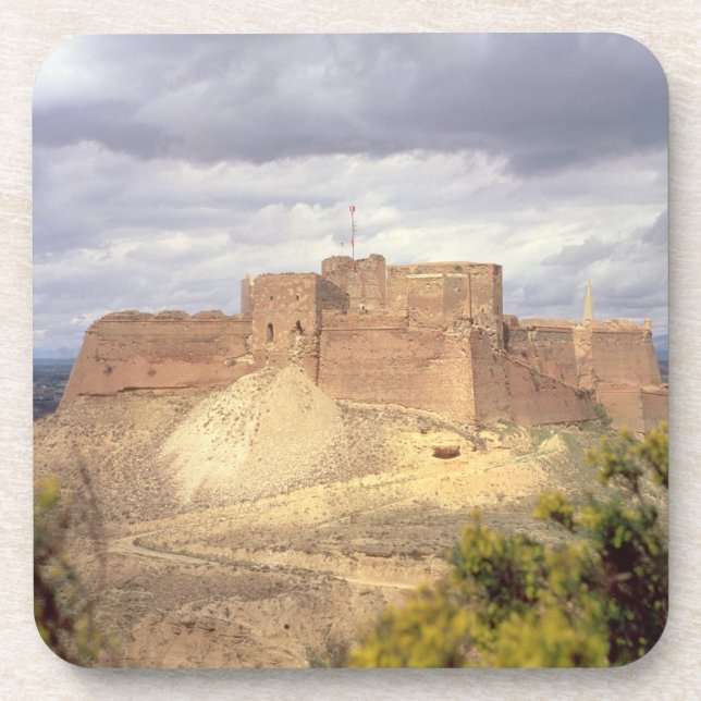 Monzon Castle, where King James spent his infancy, Coaster (Front)