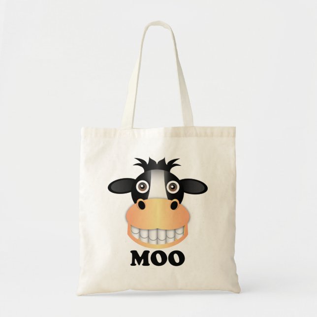 Moo - Budget Tote Tote Bag (Front)