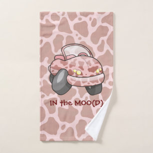 Moo Car Bath Towel Set